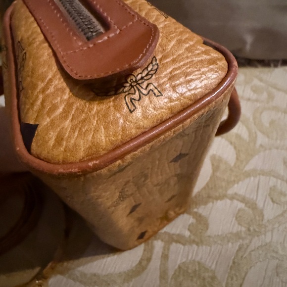 MCM mini Boston with detachable straps with COA preowned - Picture 9 of 16